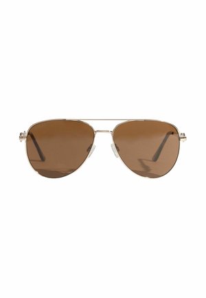 SNAFFLE TRIM AVIATOR - Päikeseprillid - brown