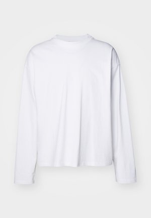 Weekday GREAT BOXY LONG SLEEVE - Camisola de manga comprida - white