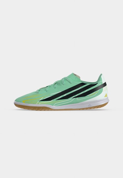 adidas HYPERFAST CLUB UNISEX - Botines de fútbol sala - pulse mint/night navy/solar lemon — photo 2