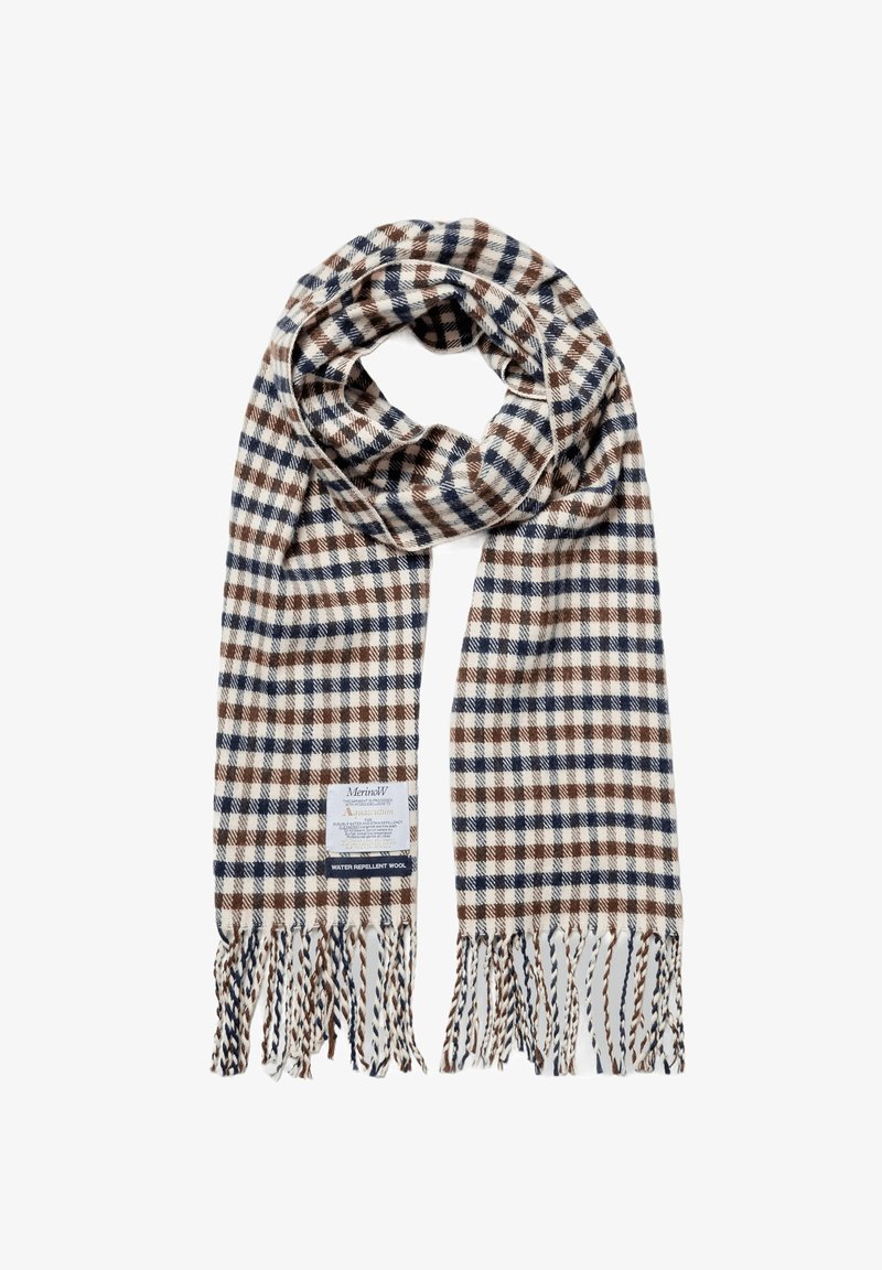 Aquascutum IDROREPELLENTE CON CHECK
- Sciarpa - blu navy