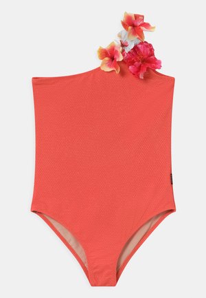 NAI - Swimsuit - coral glitter
