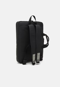 Calvin Klein RUBBERIZED SLIM CONV BAG UNISEX - Sac ordinateur - black