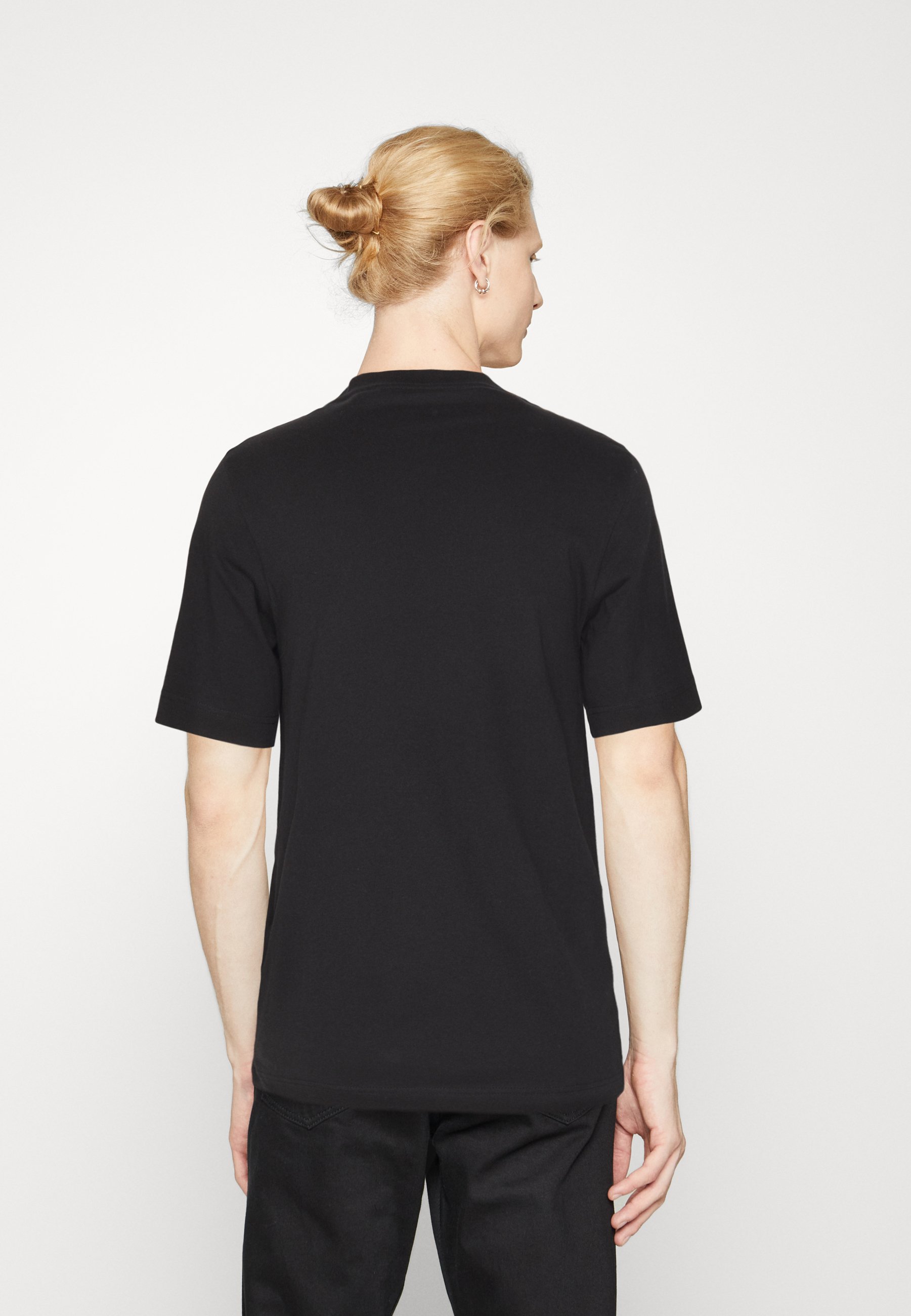 Jack & Jones JORSILVERLAKE PUFF CREW NECK - T-shirt imprimé - bright