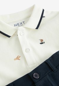 Next ALL OVER SET REGULAR FIT - Šortky - white