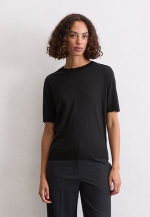 LUXURY - Basic T-shirt - black