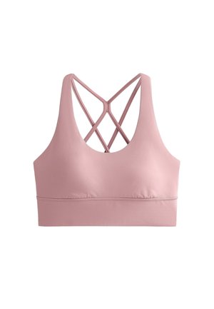 OYSHO STRAPPY BACK - Sportski grudnjak s blagom potporom - salmon