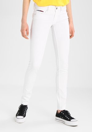 Tommy Jeans Vaqueros pitillo - white denim