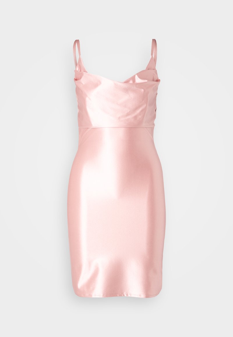 WAL G TALL Cocktailjurk donkerroze