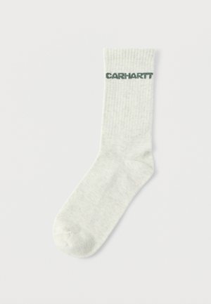 LINK SOCKS - Sukat - ash heather/velvet green