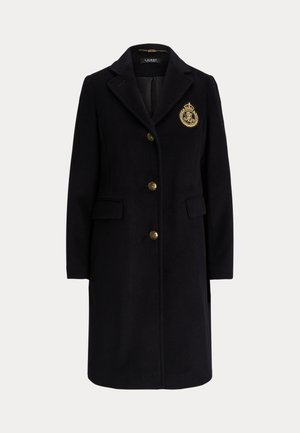 Lauren Ralph Lauren, CREST PATCH WOOL BLEND COAT - Klassinen takki - black