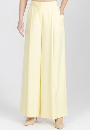 SZEROKIE - Spodnie materiałowe