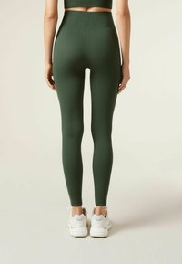 Calzedonia SEAMLESS - Leggings - Hosen - verde argilla