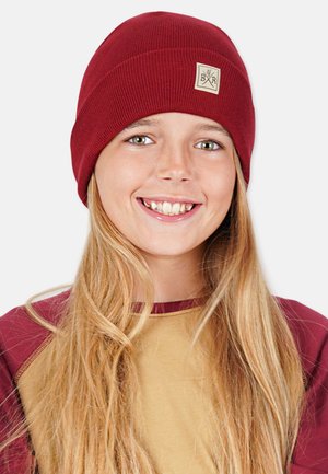BASIC - Beanie - brick-red