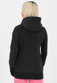 alife & kickin ISAMIAK - Felpa con zip - black