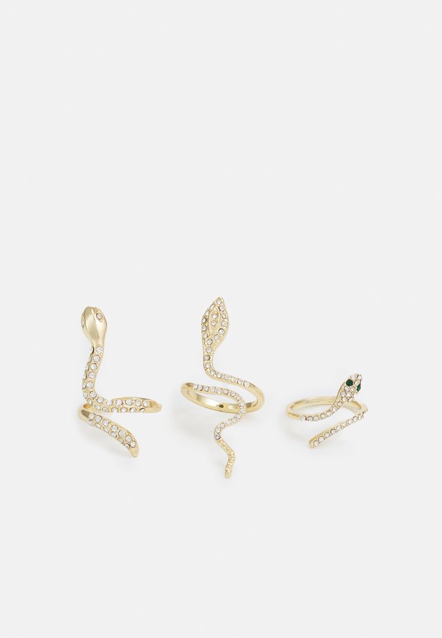 PCLDAN 3 PACK - Sormus - gold-coloured