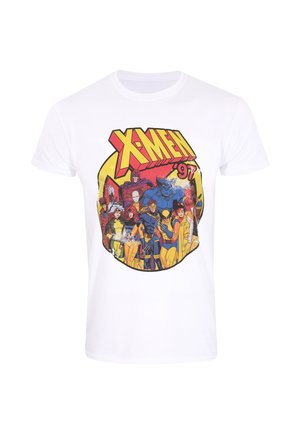 Henry Tiger MARVEL COMICS X-MEN TEAM DISTRESSED biały