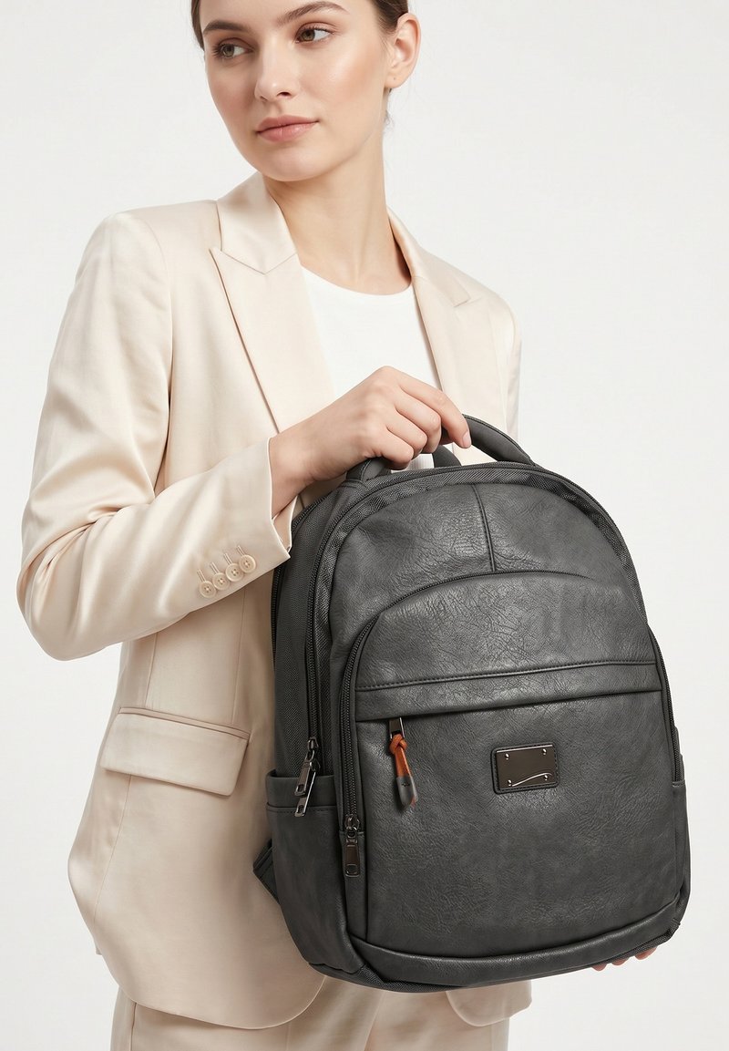 Enrico Coveri ENRICO COVERI BACKPACK UNISEX - Sac à dos - grigio/gris ...
