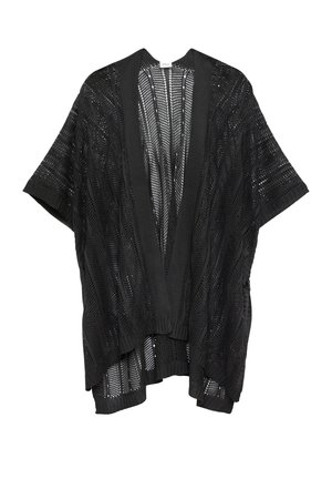 s.Oliver INDOOR-PONCHO - Poncho - schwarz