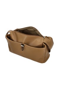 usha Cross body bag - dunkelbeige