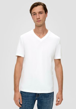T-Shirt basic - weiß