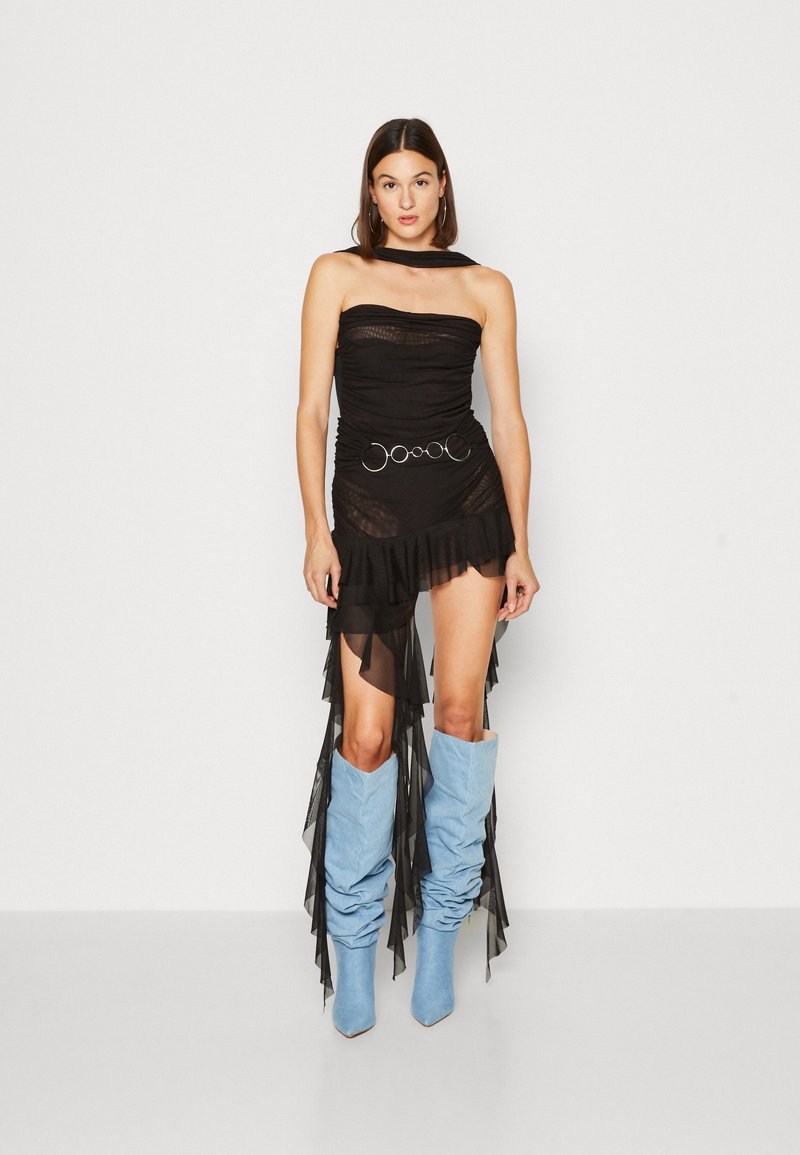 Jaded London SNAFFLE BUCKLE OFF SHOULDER DRESS Robe de cocktail