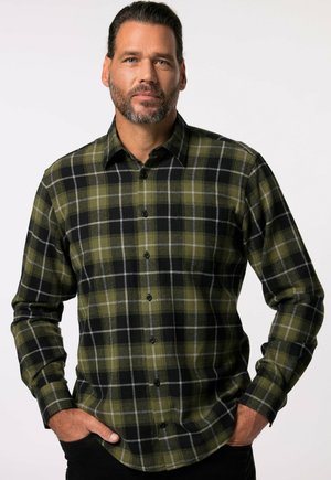 CHECK  - Overhemd - dark olive