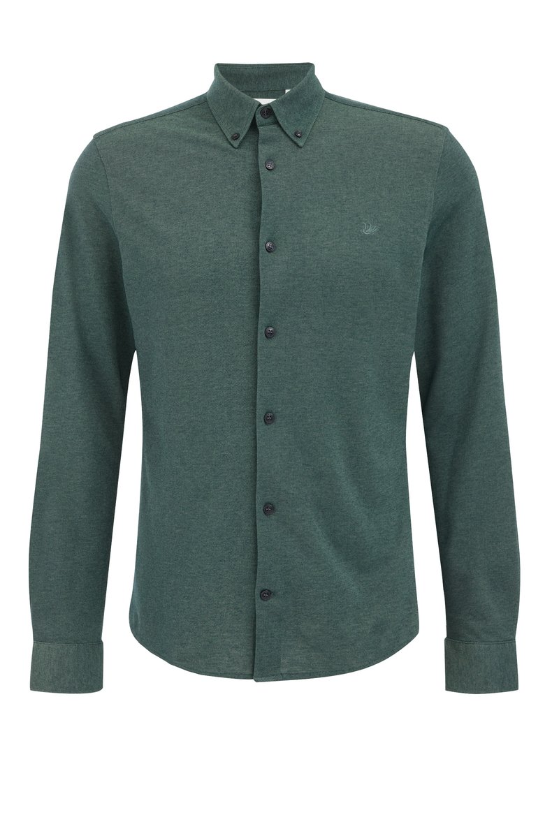 WE Fashion Shirt - dark green - Zalando