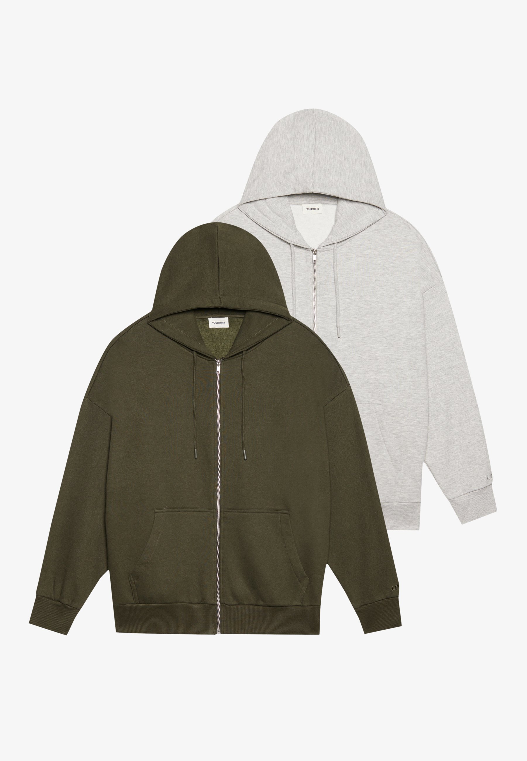 SUPER OVERSIZE ZIP UNISEX 2 PACK - Zip-up sweatshirt - Product Details