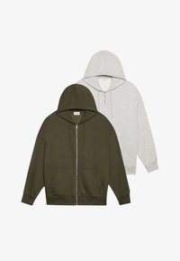 Vybrané, mottled light grey/khaki