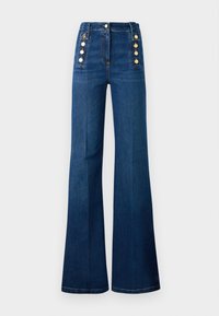 WOMEN'S JEANS TROUSERS - Jean flare - blue denim