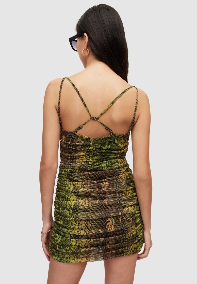 AllSaints Day dress - green - (Pre-owned) - Zalando.ie