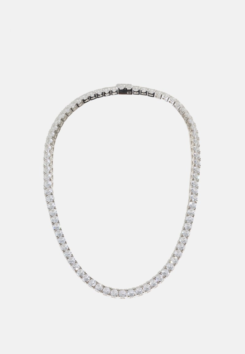 Hatton Labs CLASSIC TENNIS CHAIN UNISEX - Collar - silver coloured/white