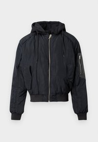 HOODED JACKET - Chaqueta de invierno - black