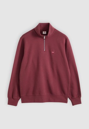 Levi's® ORIGINAL ZIP - Sweatshirt - oxblood