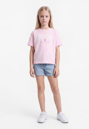 Nike Sportswear TEE BOXY  - T-shirts print - pink foam