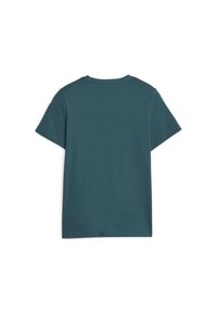 Puma COL LOGO TEE - Camiseta estampada - malachite