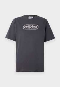 LINE LOGO UNISEX - Μπλουζάκι με στάμπα - black