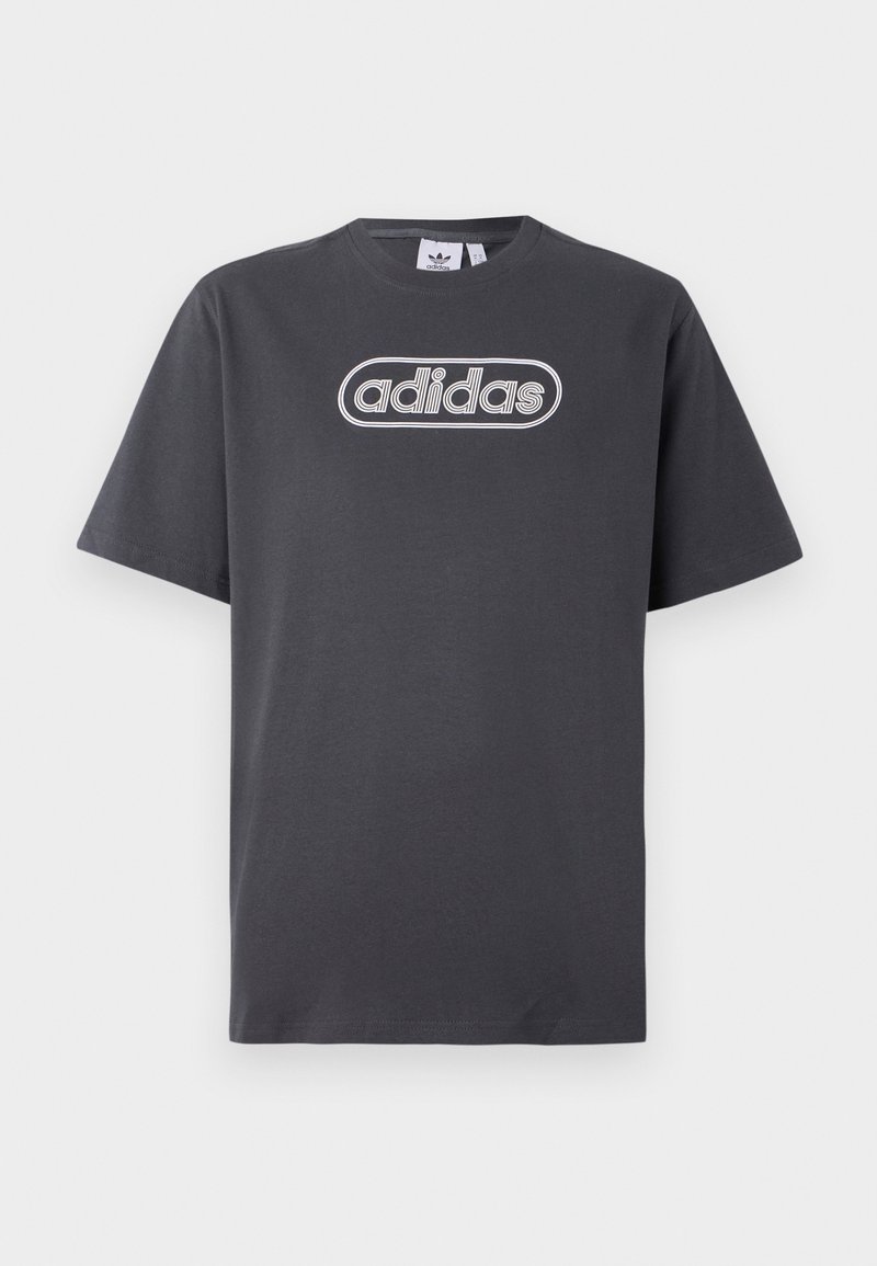 adidas Originals T-shirt print antraciet adidas Originals T-shirt print antraciet