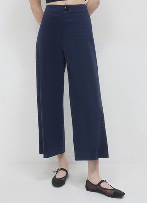 Calliope CULOTTE SARTORIALI - Stoffhose - blu