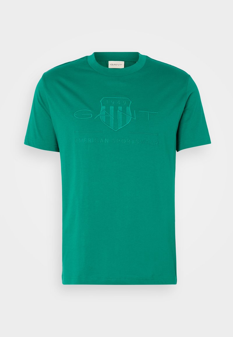 Gant T-shirt print groen