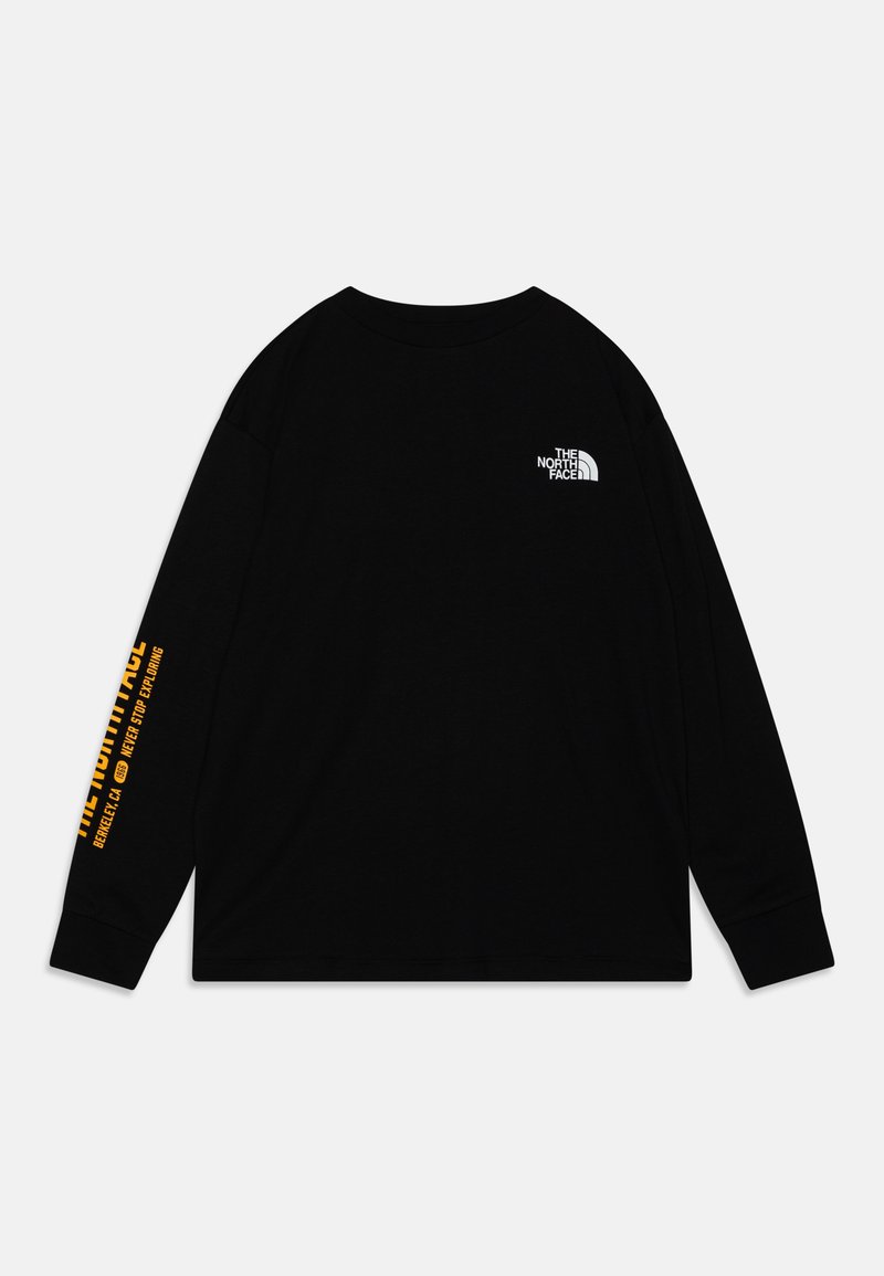 The North Face TEEN VARSITY GRAPHIC OVERSIZE UNISEX - Long sleeved top - black