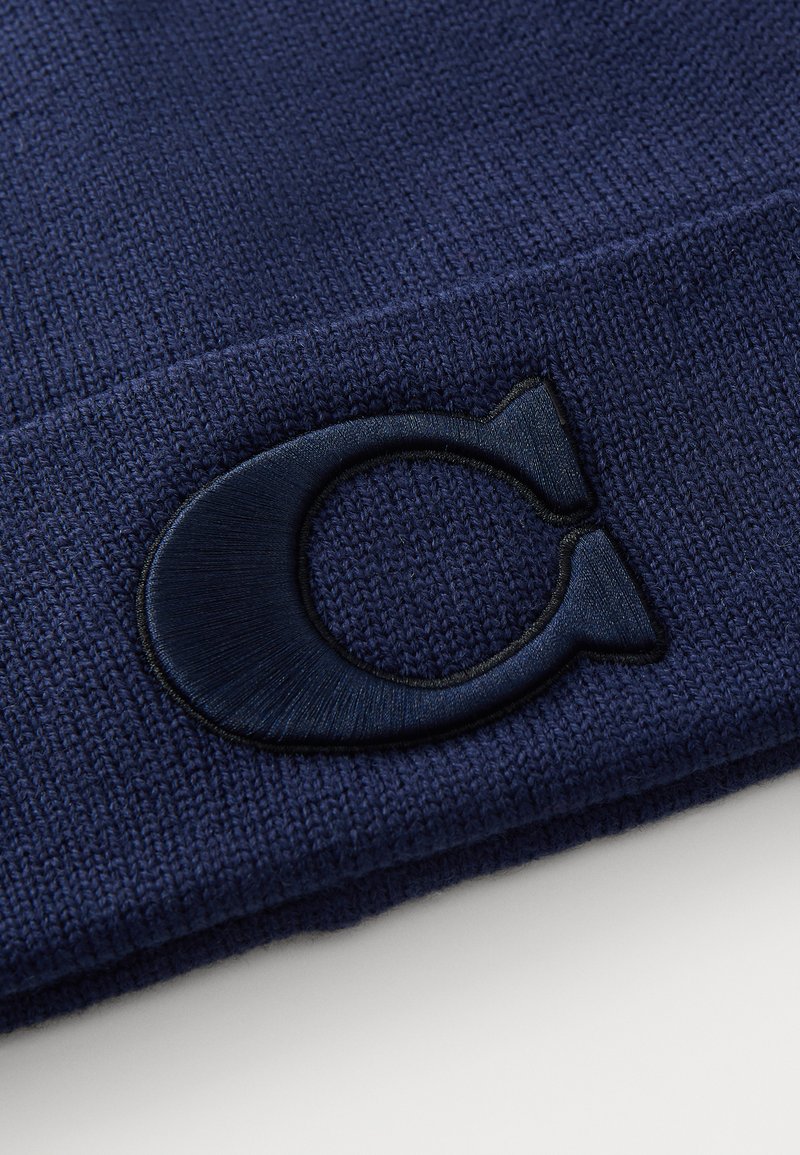 COACH VARSITY BEANIE UNISEX Beanie navy/dark blue