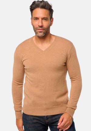 Strickpullover - african camel