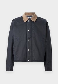 Abercrombie & Fitch CROPPED ZIP BARN JACKET - Lahka jakna - dark blue
