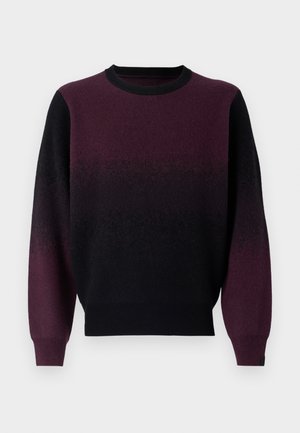 rag & bone DOWNING BLEND CREW - Pullover - black
