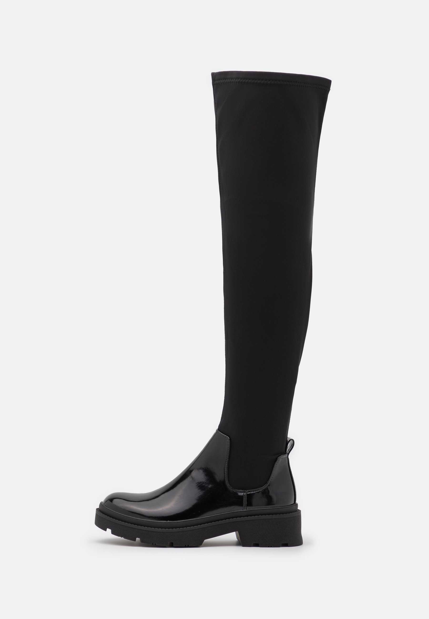 Tata Italia Overknee laarzen - black/zwart - Zalando.nl