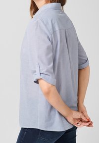 Triangle Hemdbluse - blue