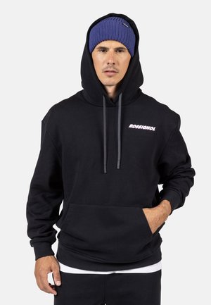 WATERFALL RELAX - Kapuzenpullover - black