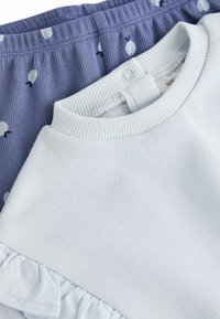 Next COSY SET - Legíny – nohavice - blue flower