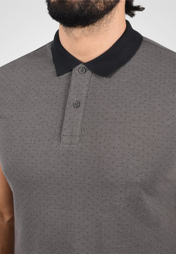 BHALARON - Polo shirt - pewter mix4